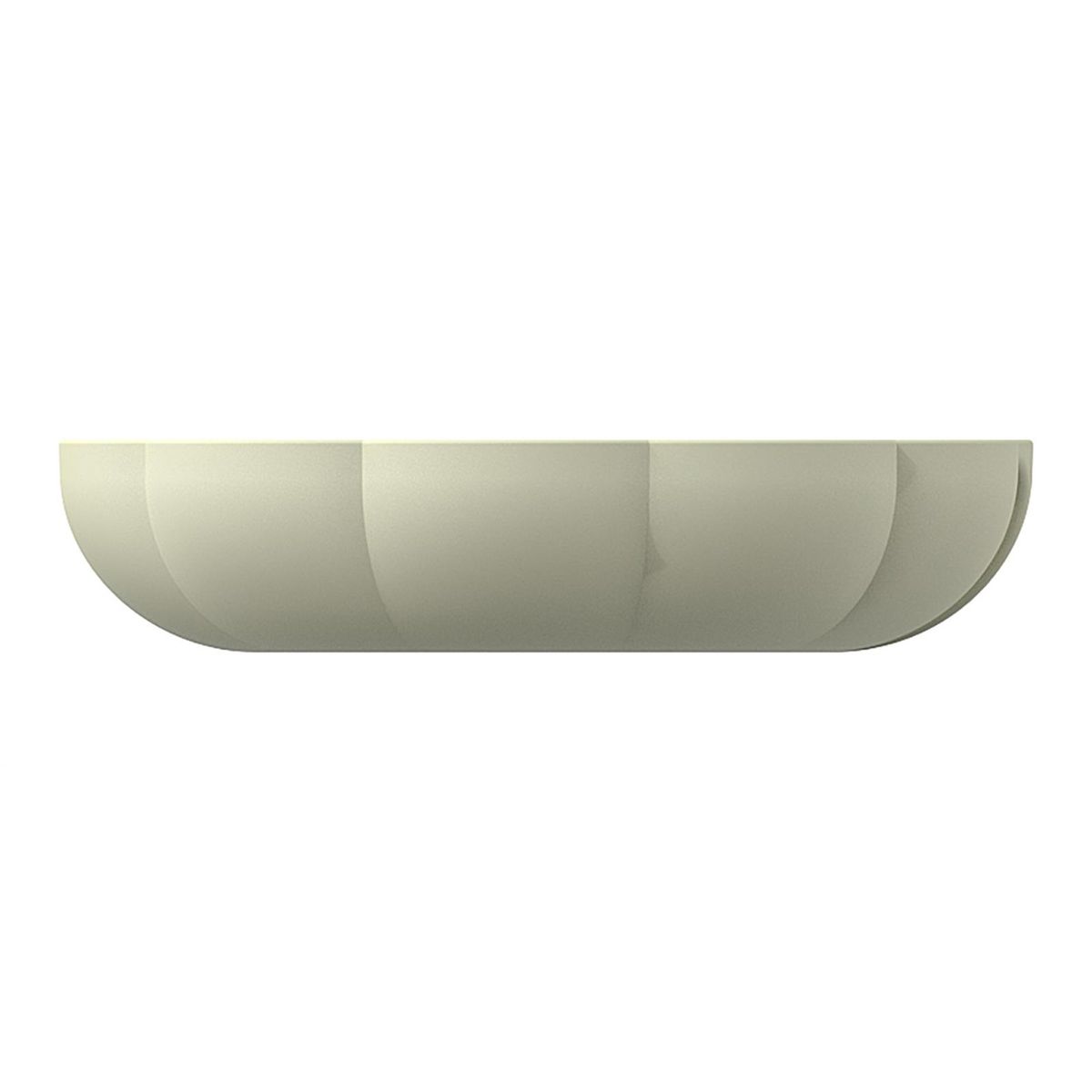 Food Grade Silicone Snack Bowl 5 Compartment Tumbler Snack Bowl Food Ivory