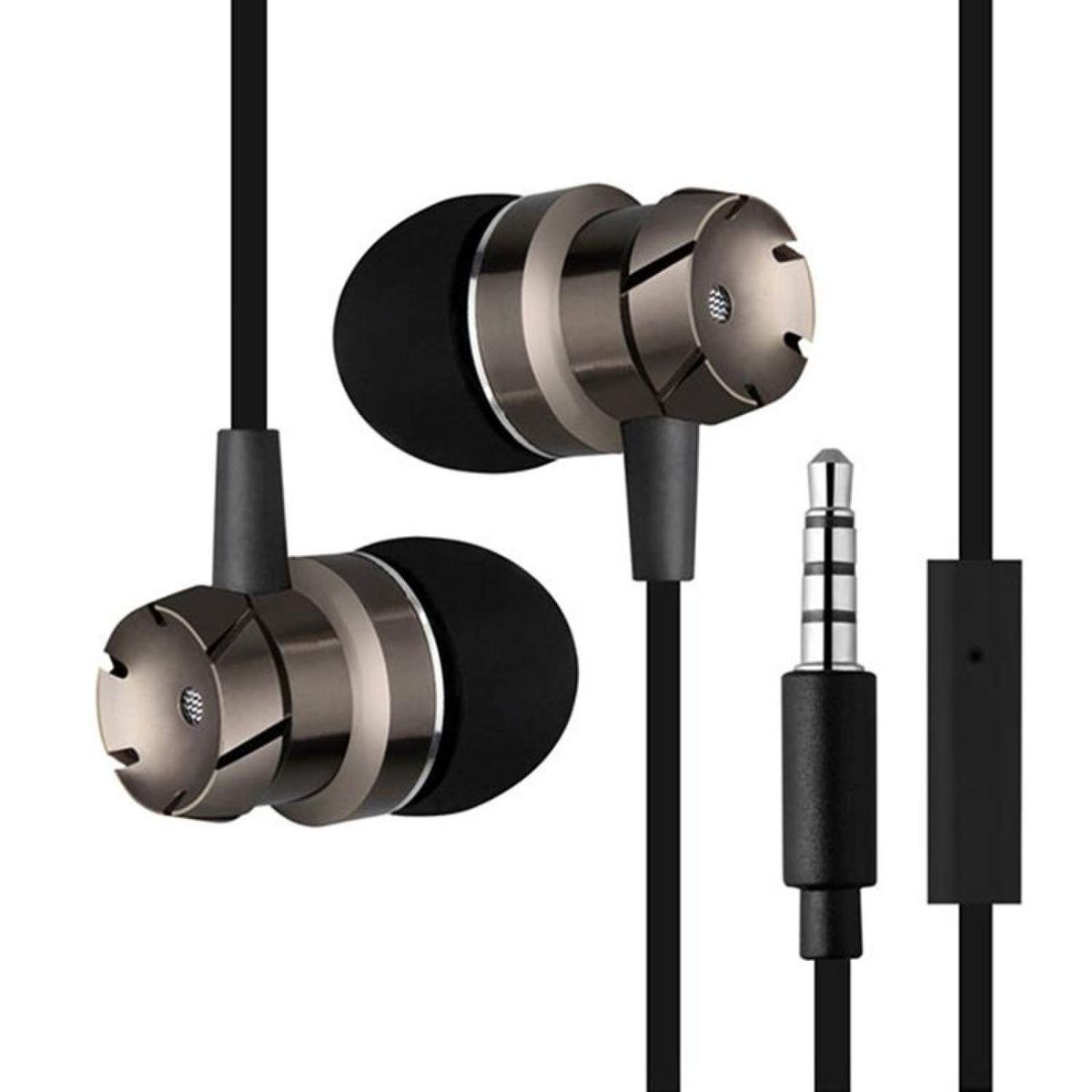 SmartHiFi Headset Piston Basic Edition In-Ear Earphone Stereo Bass Sound Noise Isolating With Mic & Volume Control Smart Key Button For Phone Computer MP3/4 Music Player BDZ