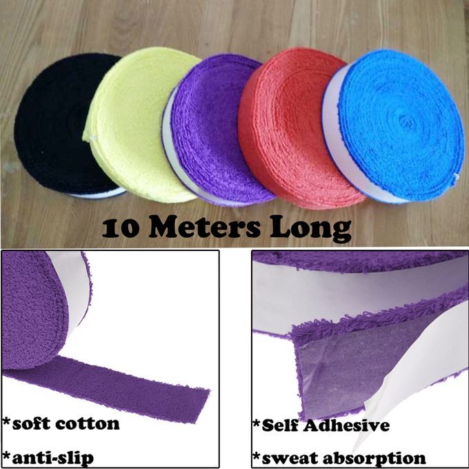 Towel Grip Tape For Tennis Squash Badminton Racquet Racket Purple