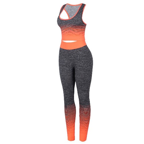 Women's Seamless Yoga 2 In 1 Fitness Wear