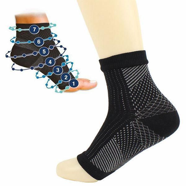 1 Pair Foot Ankle Compression Socks Anti Fatigue Feet