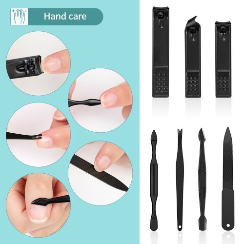 18Pcs Professional Nail Cutter Pedicure Scissors Set