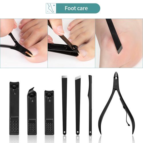 18Pcs Professional Nail Cutter Pedicure Scissors Set