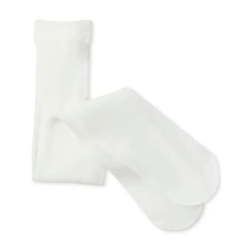 Popsock/panty Hose- White- Thick