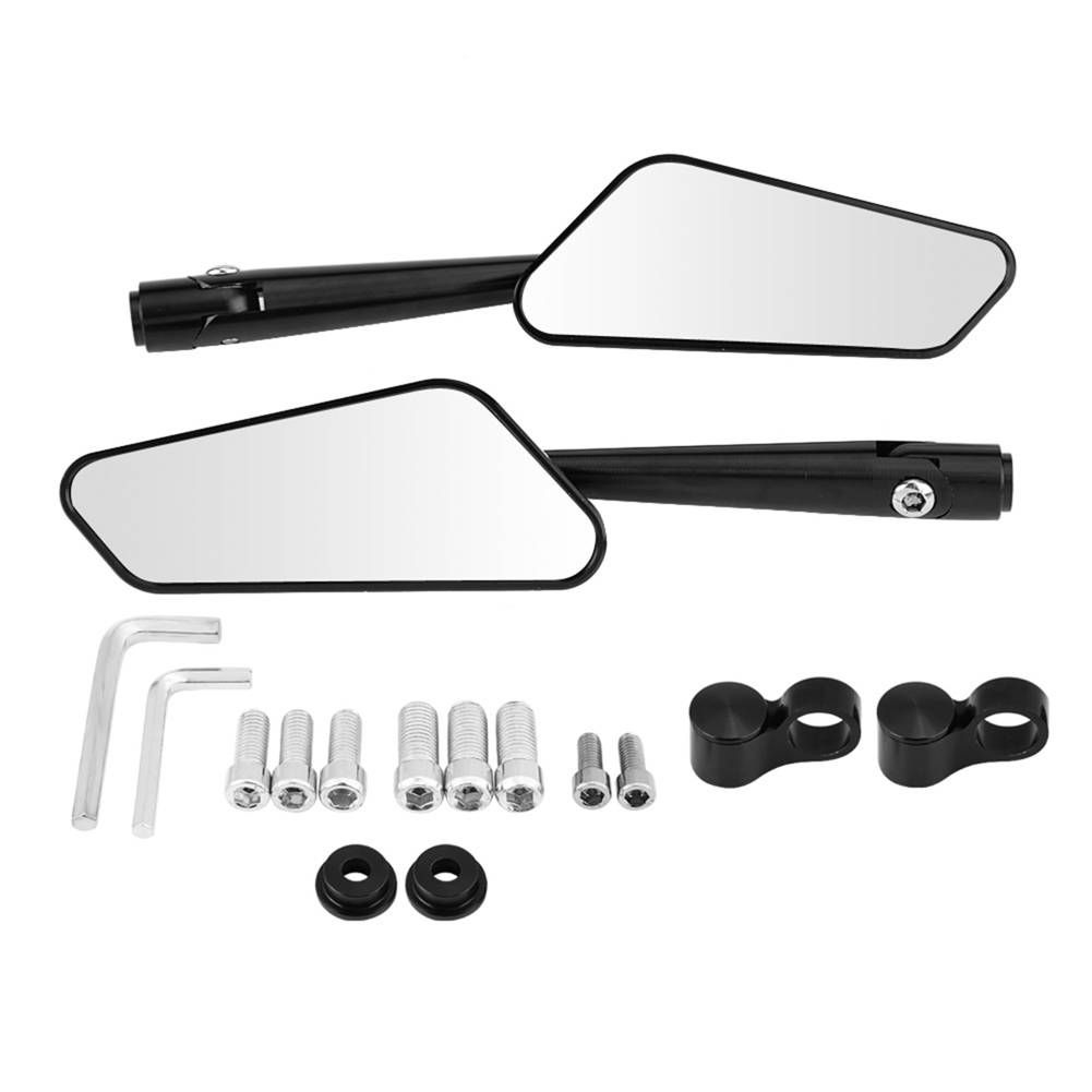 1 Pair Universal CNC Motorcycle Side Rear View Mirror For