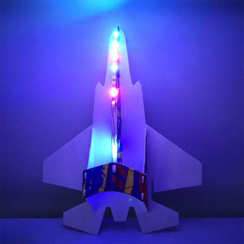 A Set Airplanes Toy Rotating Styrofoam Upgrade For Boys Girls 3-6 Red
