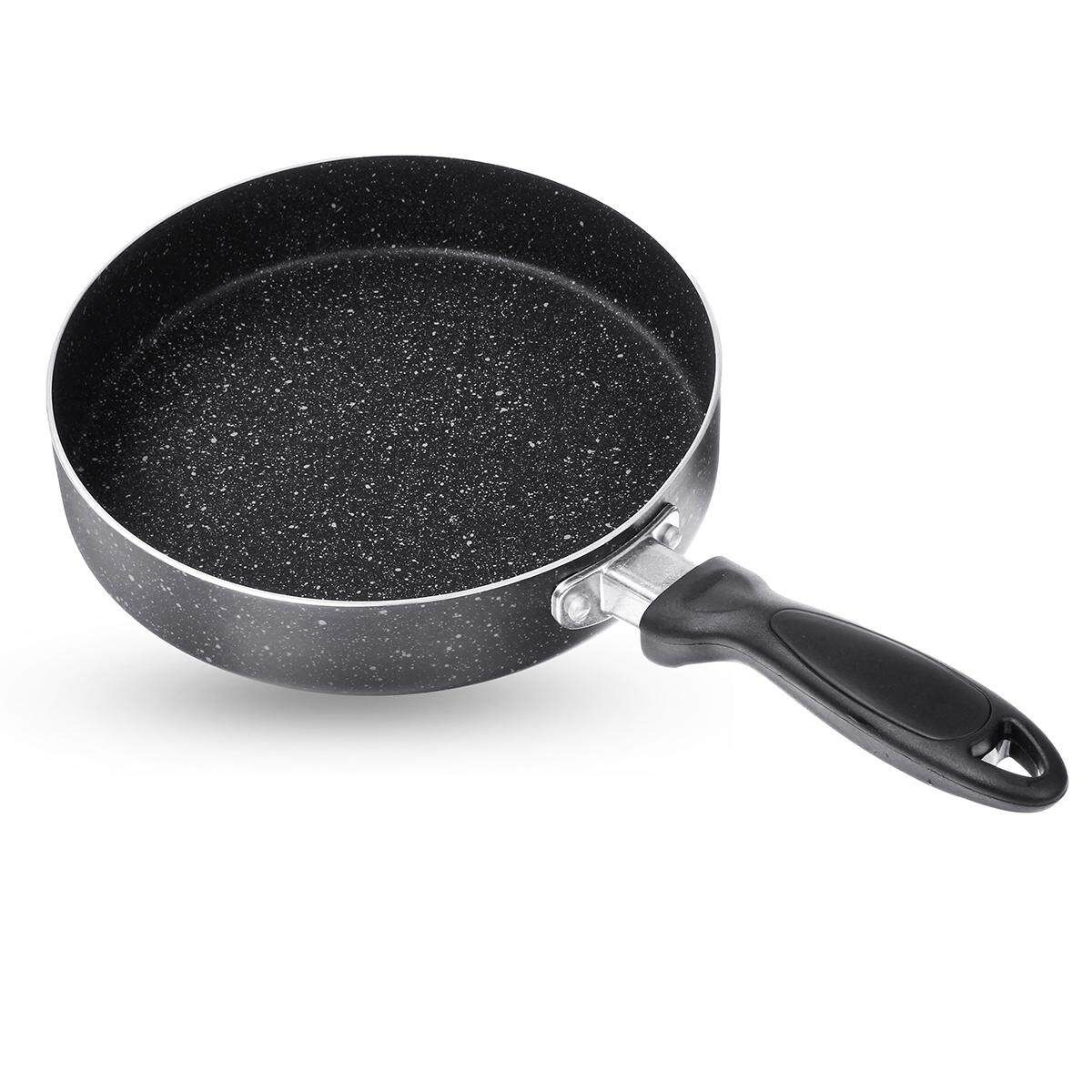 8Inch Non-stick Flat Frying Pan For Gas / Induction Cooker