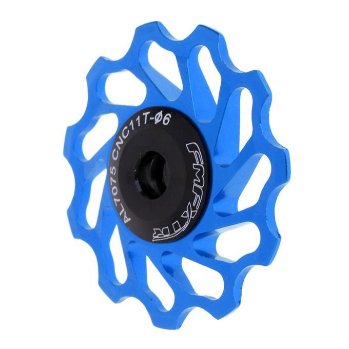 11T Ceramic Bearing Jockey Wheel Pulley Road Bike Rear Derailleur Blue