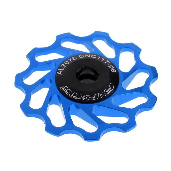 11T Ceramic Bearing Jockey Wheel Pulley Road Bike Rear Derailleur Blue