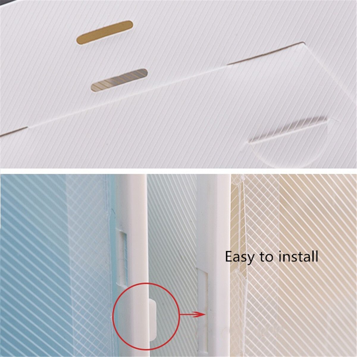 Foldable Storage Shoes Clear Plastic Shoe Boxes Storage Organizer Stackable Box 1pc White