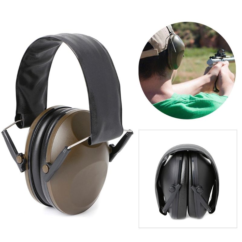Foldable Hearing Protection Sports Ear Muffs Noise