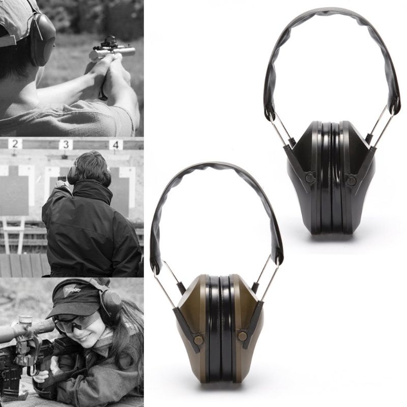 Foldable Hearing Protection Sports Ear Muffs Noise