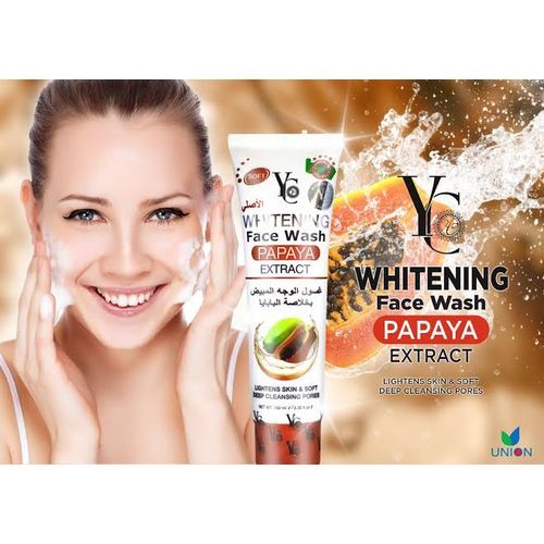Whitening Papaya Face Wash For Deep Cleanse & Facial Glow
