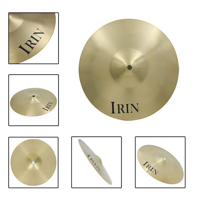 12" Brass Alloy Crash Ride Hi-Hat Cymbals Box For Drum Set