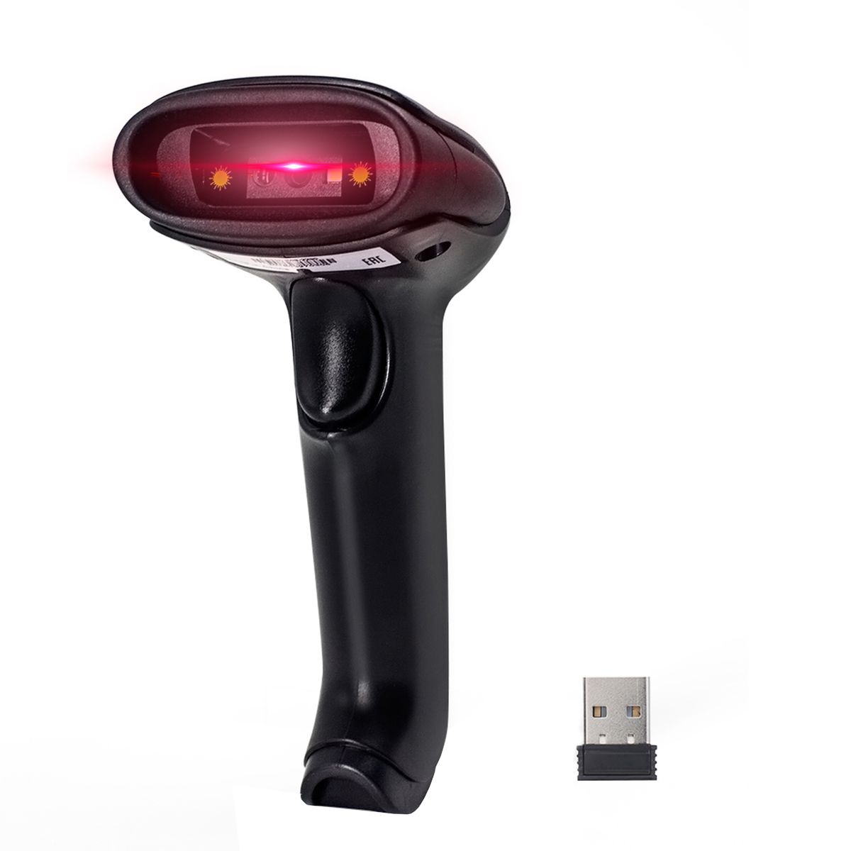 2.4G Wireless Cordless Handheld 1D 2D QR Barcode Bar Code