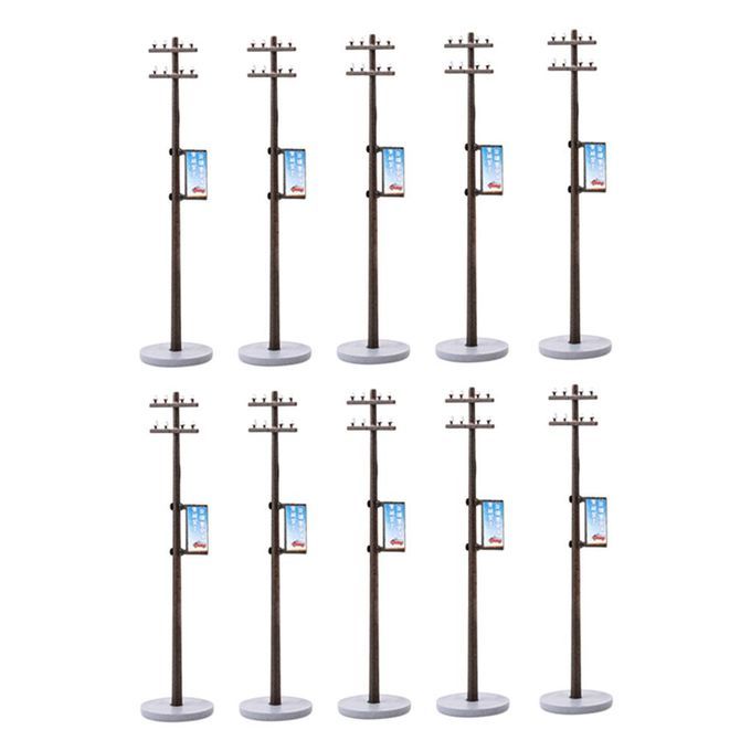 Street Park Architecture Decorative Toys