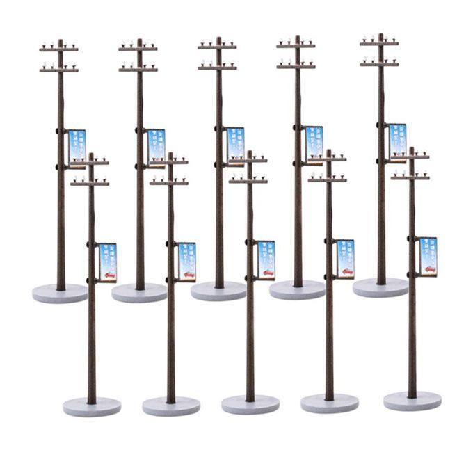 Street Park Architecture Decorative Toys