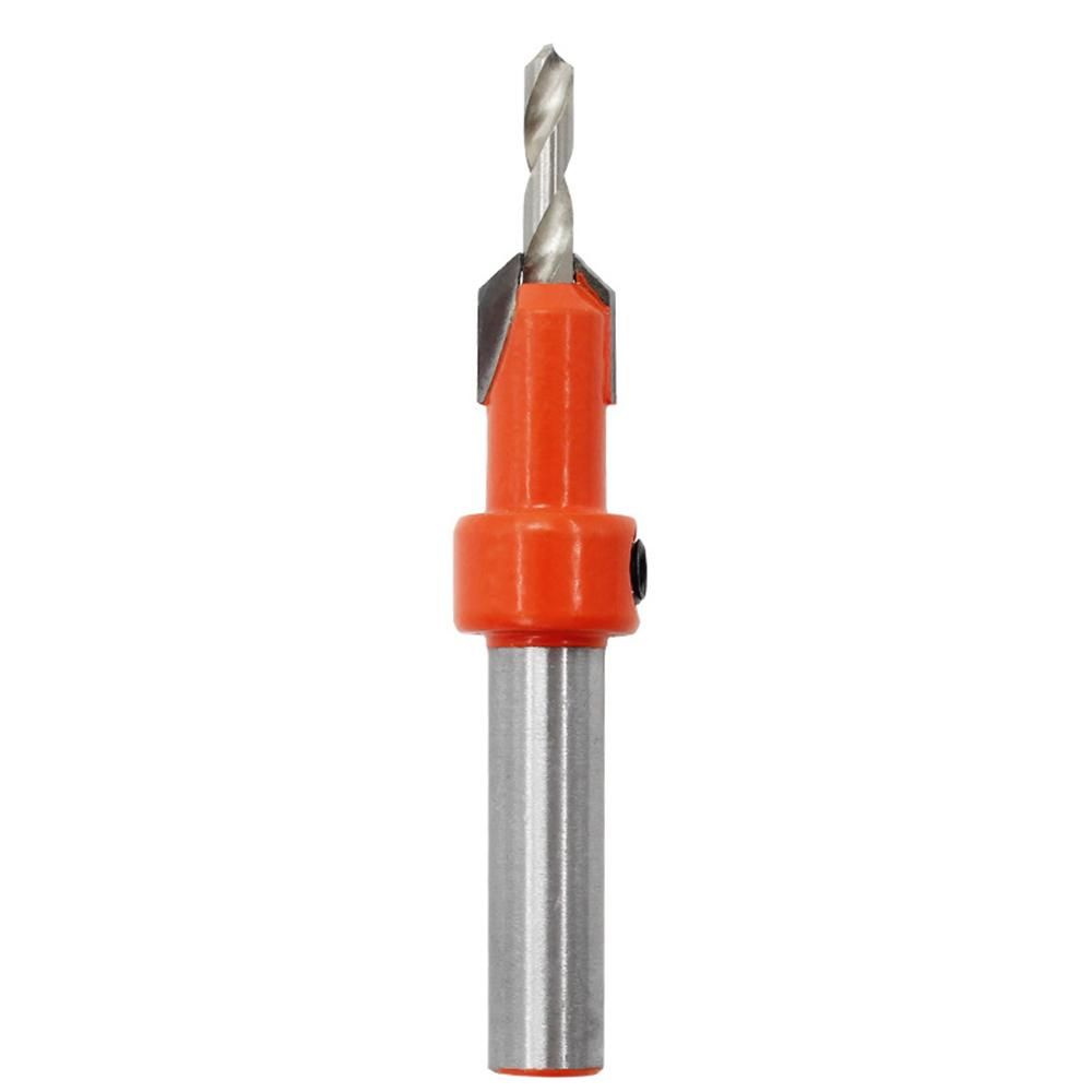 5pcs Countersink Drill Bit Woodworking Screws Chamfering Wood Hole Drills Bit with Hex Key