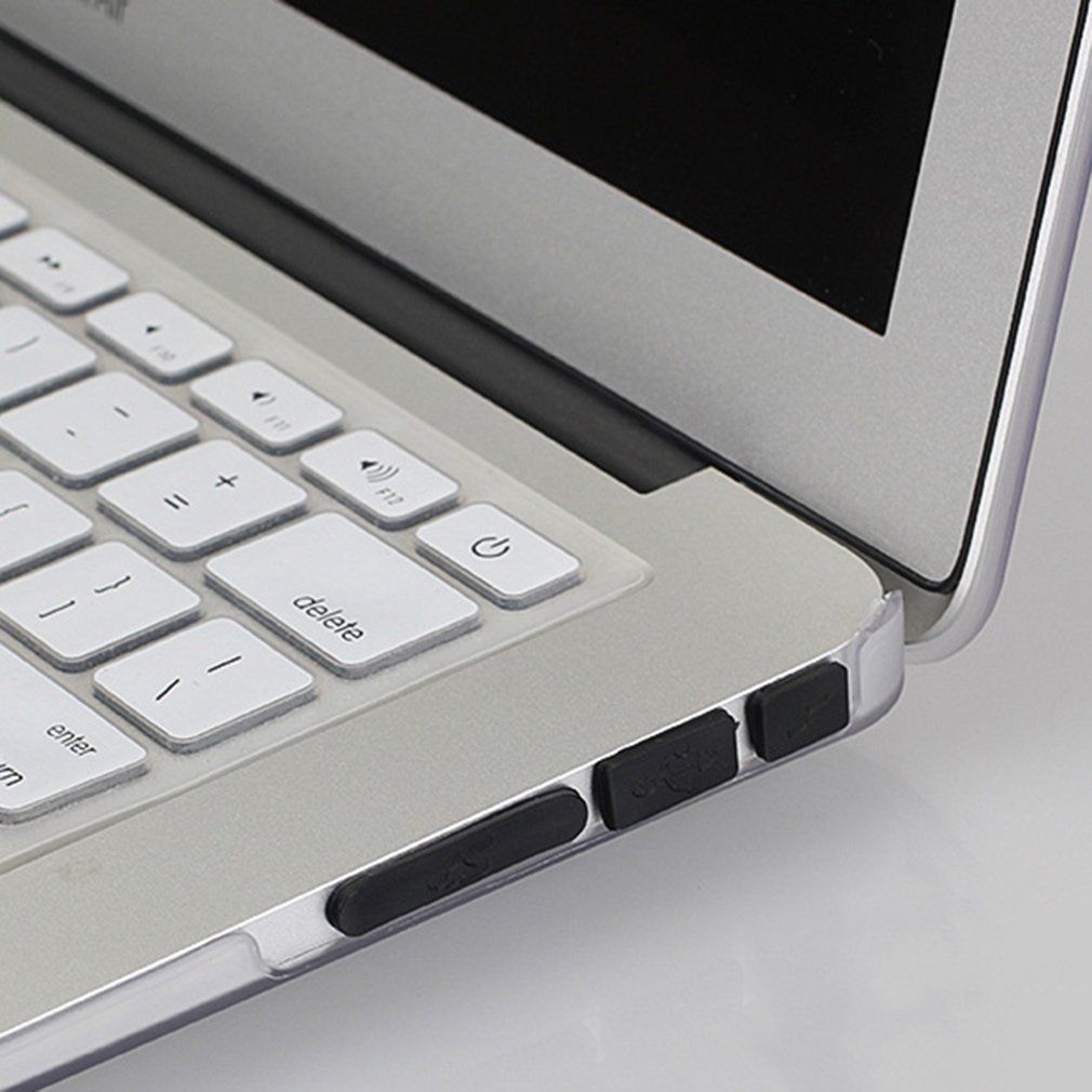 12pcs/set Silicone Anti-Dust Plug Cover Stopper Laptop USB Dust Plug Cover
