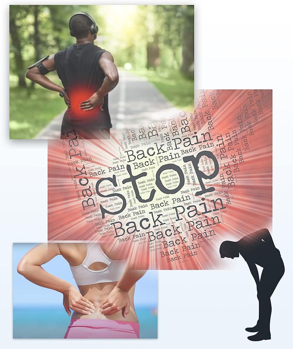 Multi-Level Back Stretching Device - Immediate Relief for Back Pain, Herniated D