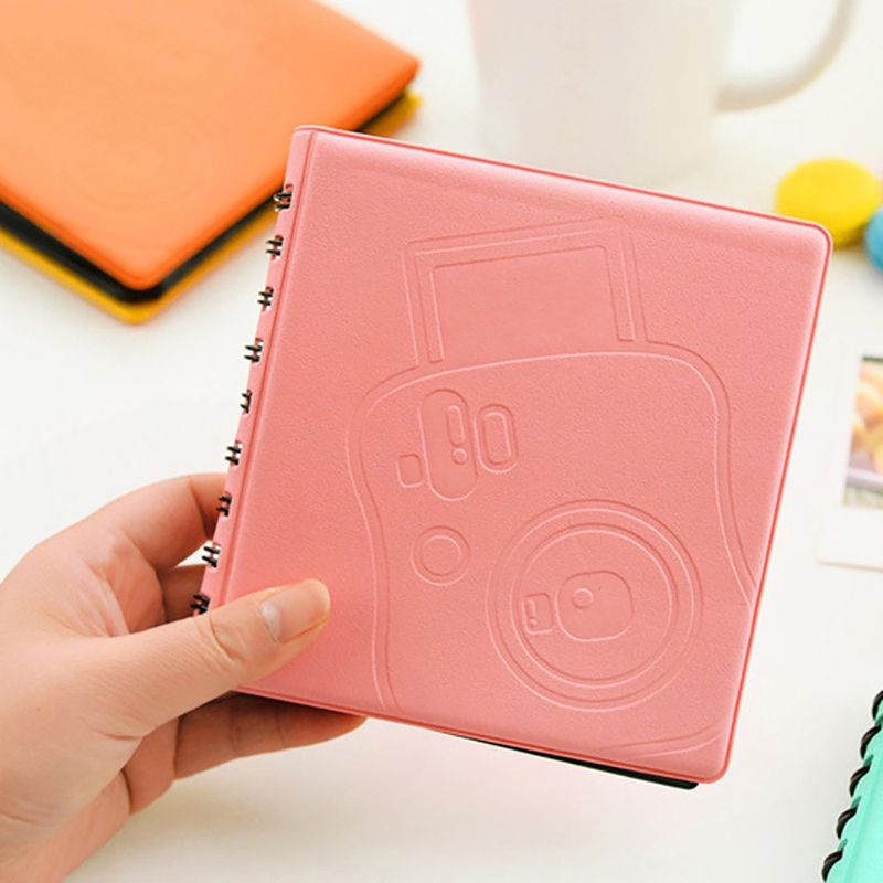 68 Pockets Insert 3inch Photo Album For Polaroid-White