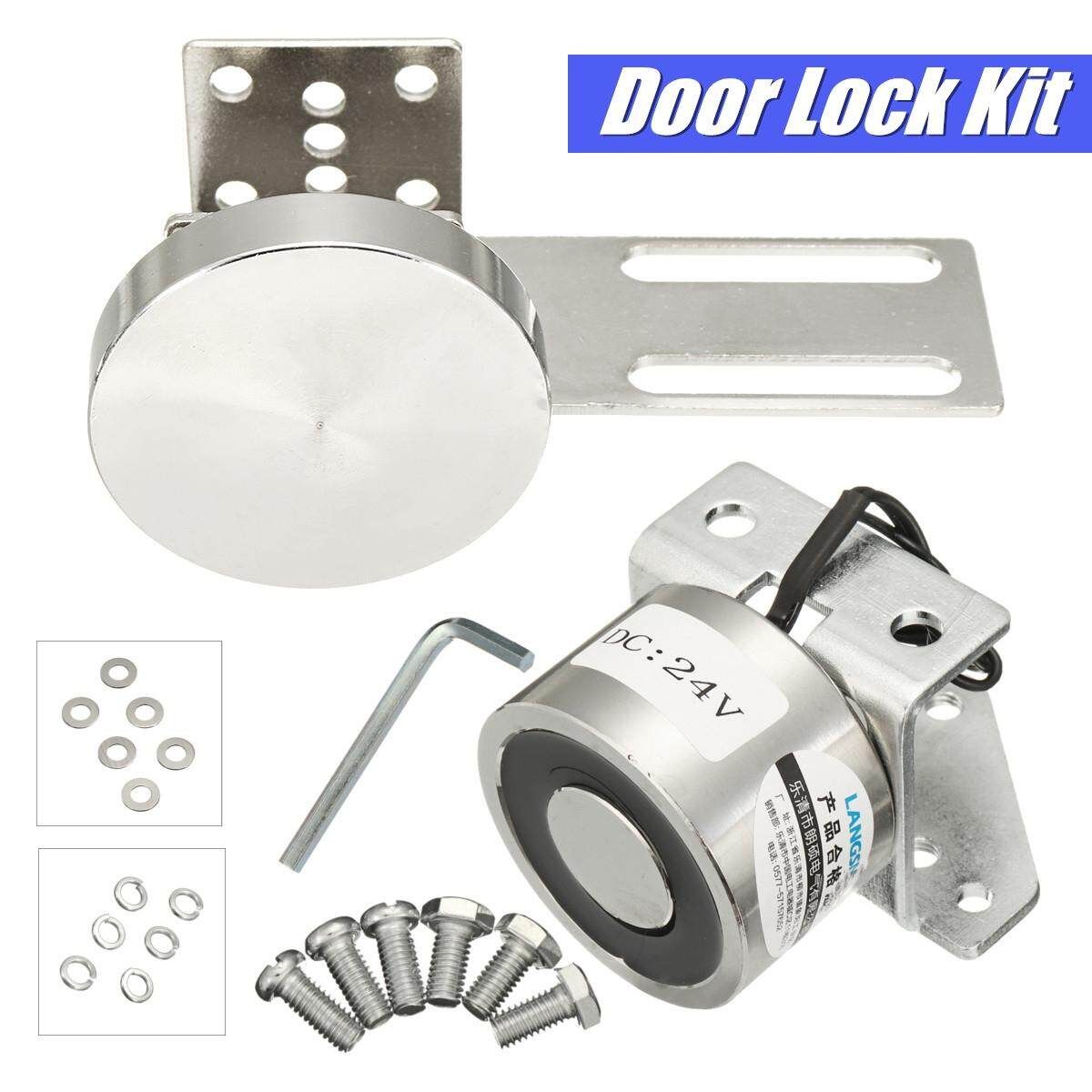 Gate Door Access Control System Electric Magnetic Gass Door Lock 24V 50Kg