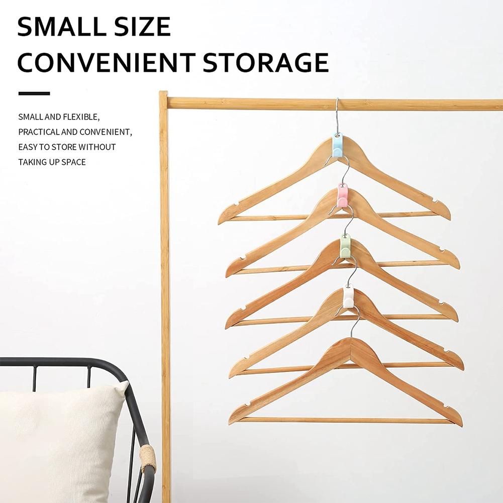 Clothes Hanger Connector Hooks 30Pieces, Thicken, Load 30 Pounds, Used in Closet Space Savers and Organizer Closets