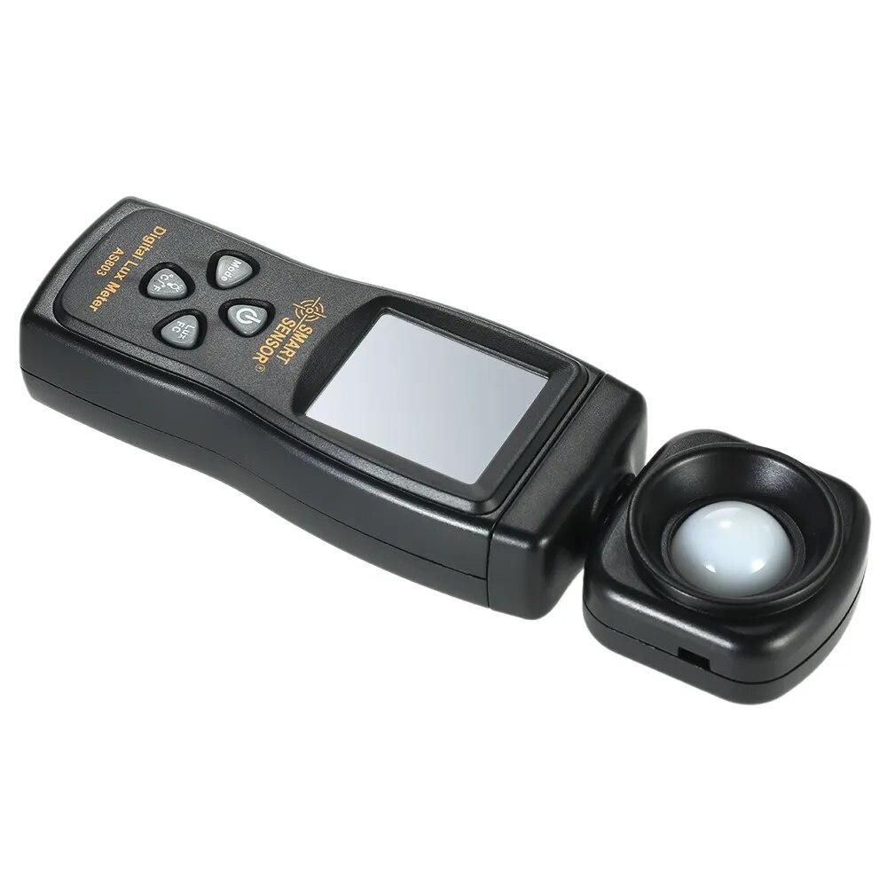Digital Lux Meter LCD Spectrometer Handheld Illuminometer Luminometer Photometer Luxmeter Light Meter 0-200000 Lux
