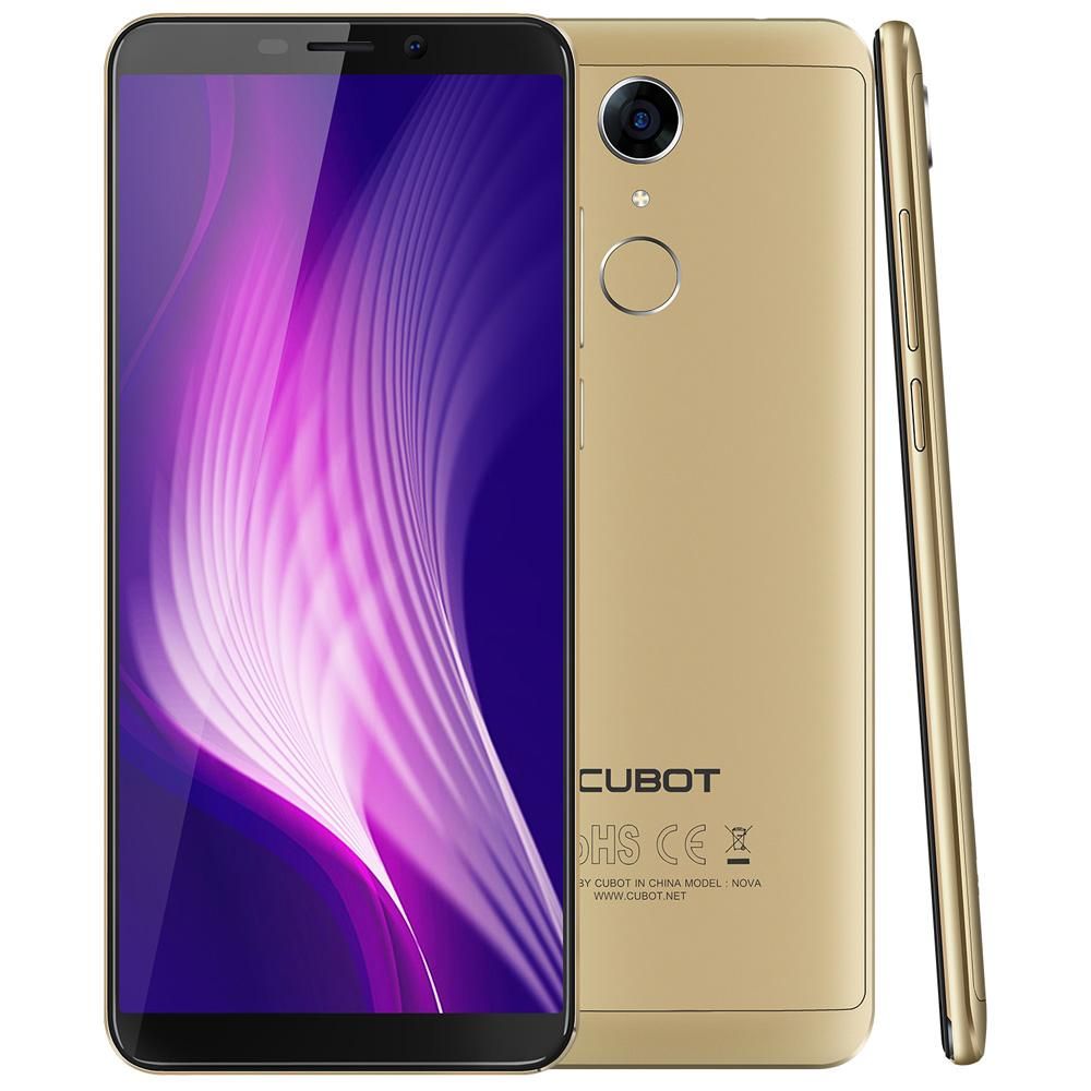 CUBOT Nova 4G Mobile Phone Android 8.1 MT6739 Quad-Core 3GB+16GB 2800mAh 13MP+8MP Camera 5.5