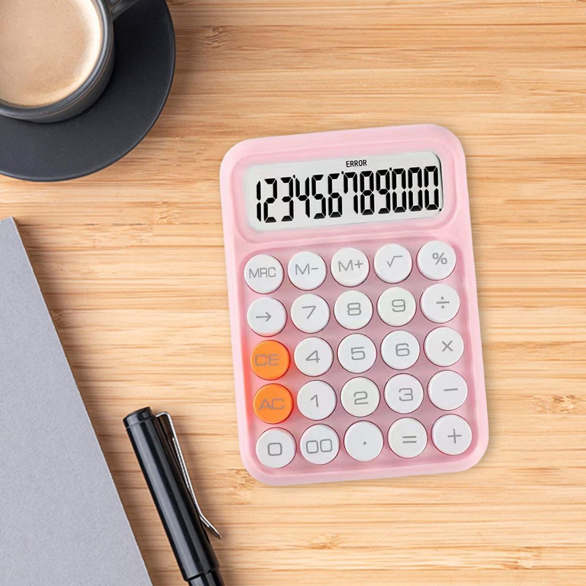 Desktop Calculator Office Calculators For Daily Use Pink