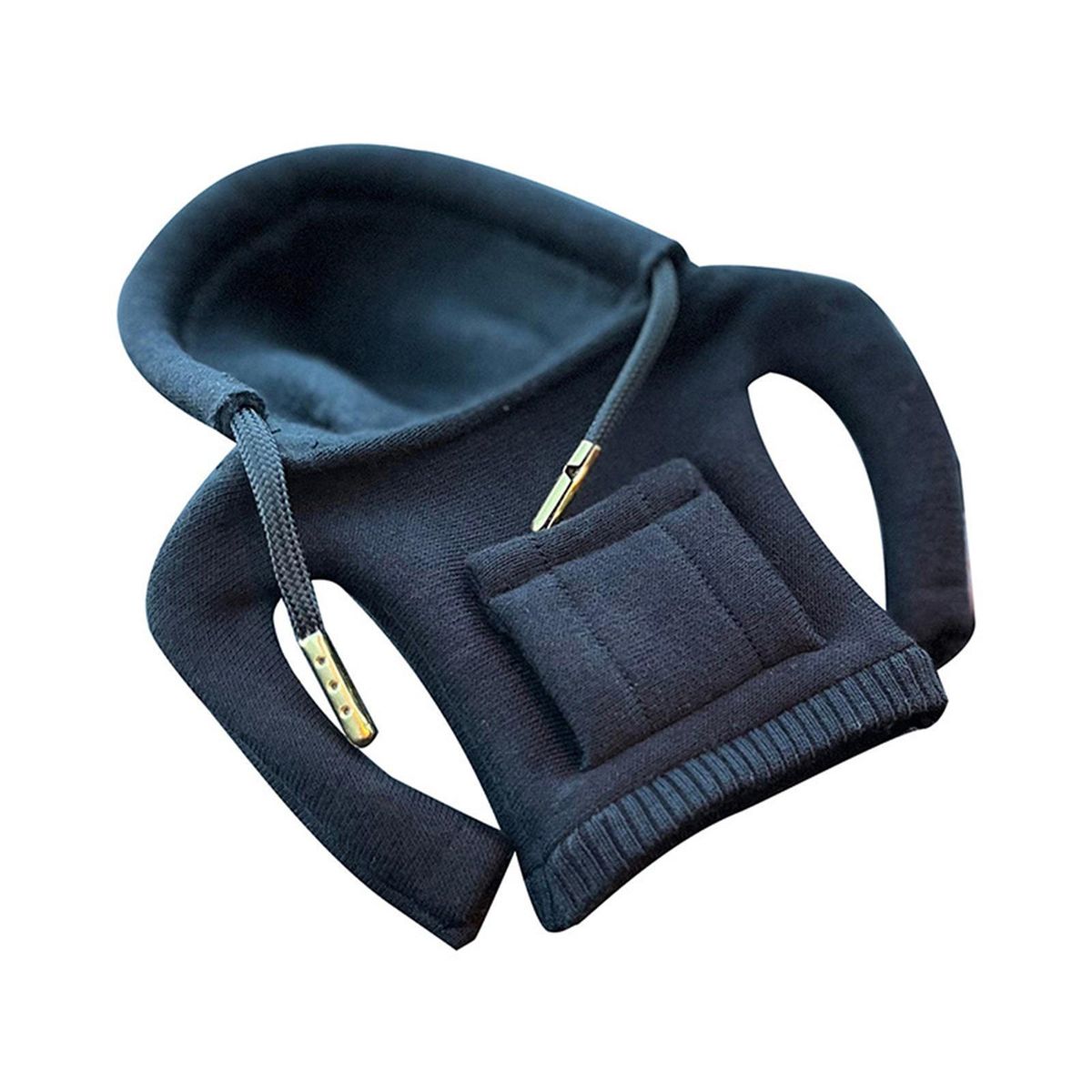 Automotive Gear Shift Knob Cozy Sweater Hoodie Car for Comfortable Black
