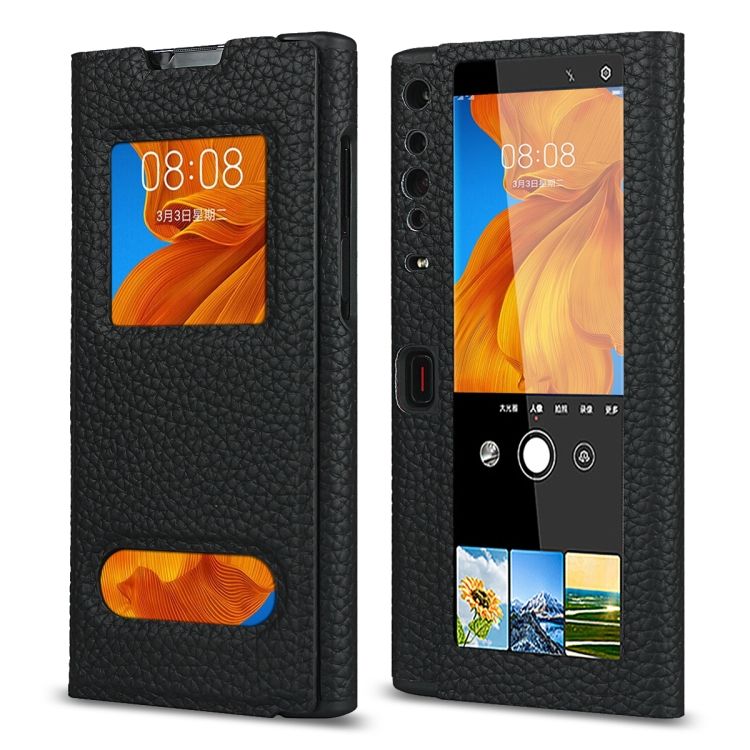 For Huawei Mate Xs Smart View Window Leather Case
