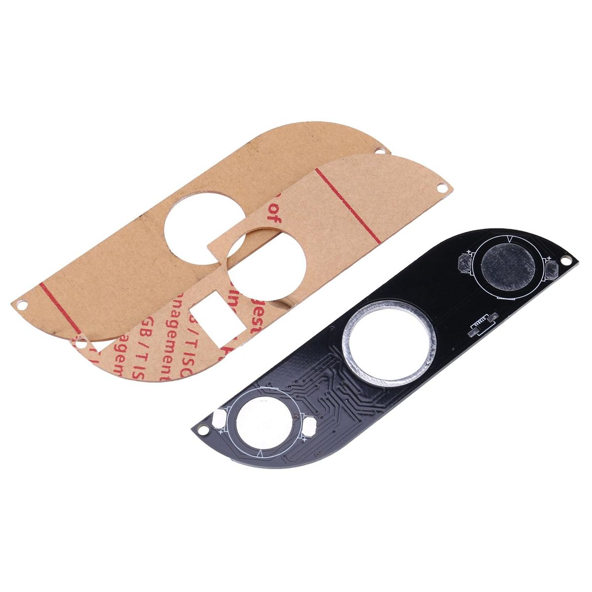 DIY Round Triangle-Shape LED POV Rotation Hand Spinner SMD