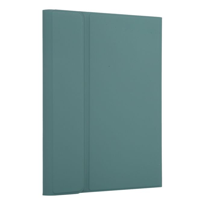 TG11BC Detachable Bluetooth White Keyboard Microfiber Leather Protective Case For IPad Pro 11 Inch (2020), With Touchpad & Pen Slot & Holder (Dark Green)