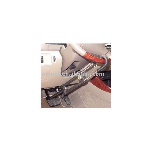 Steering Pedal Lock Anti Theft Security System Car Truck SUV