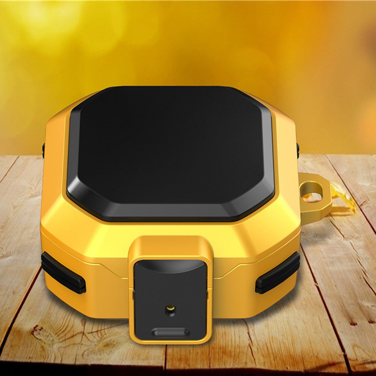 Earphone Protective Case   Universal Anti-slid Earphone Case Yellow