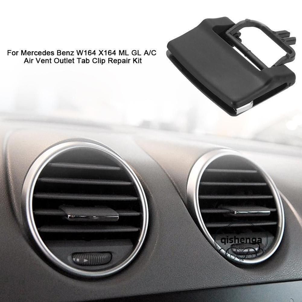 Car Air-vent Outlet Black Tab Clip Professional Air
