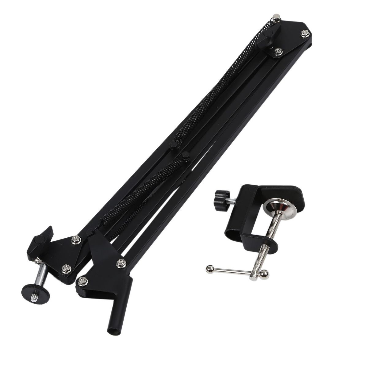 Adjustable Desktop Clamp Suspension Boom Scissor Arm Mount