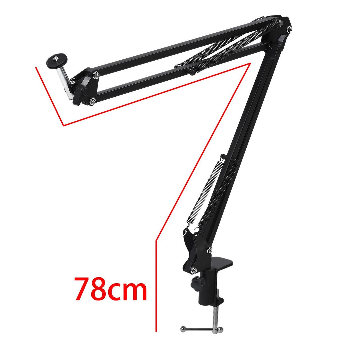 Adjustable Desktop Clamp Suspension Boom Scissor Arm Mount