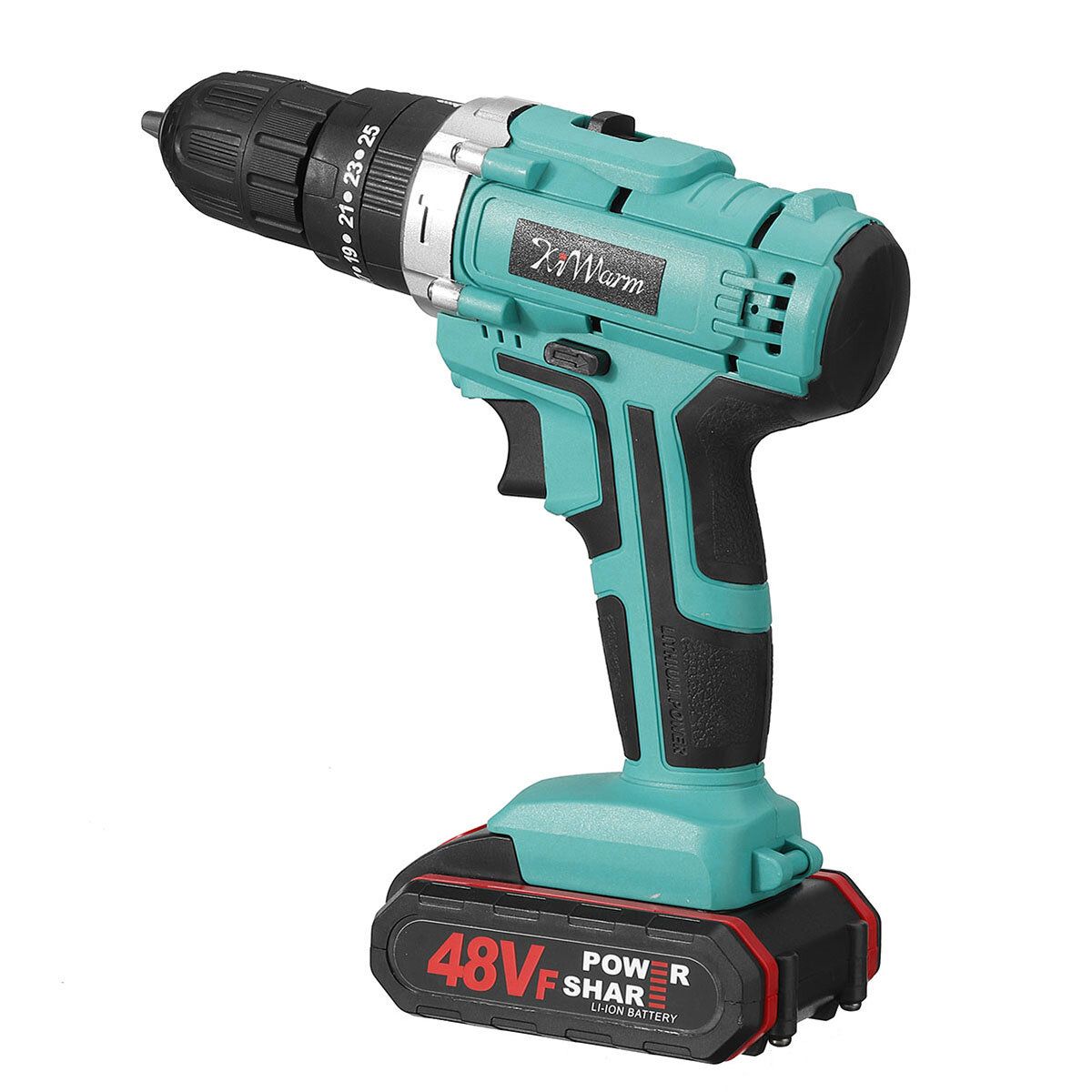 KiWarm 1200mAh 48VF Brushless Cordless Impact Drill Electric