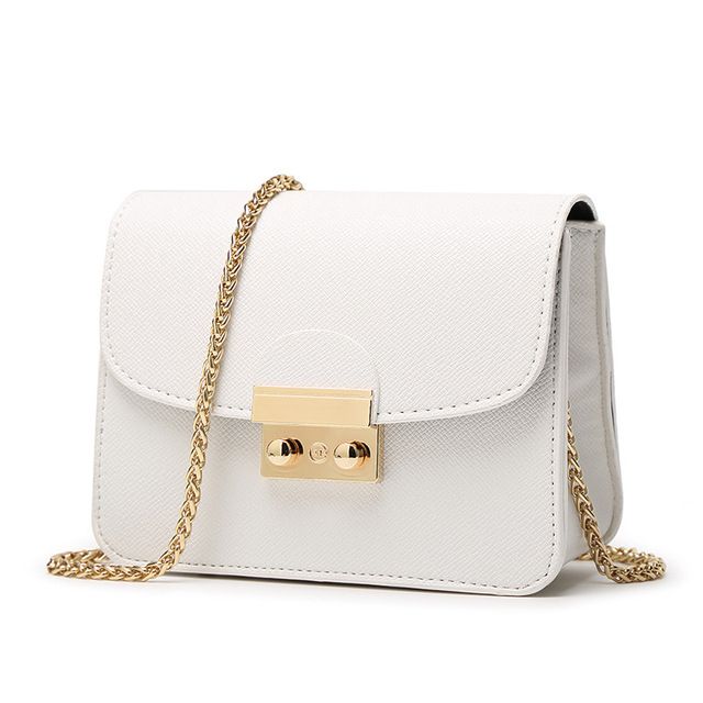 Trendy Female Crossbody Handbags - Ladies Shoulder Bag - White