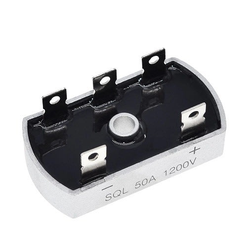 50a 1200v Aluminum Metal Diode Bridge Rectifier - 1 Pc