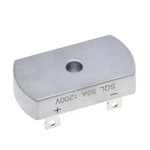 50a 1200v Aluminum Metal Diode Bridge Rectifier - 1 Pc
