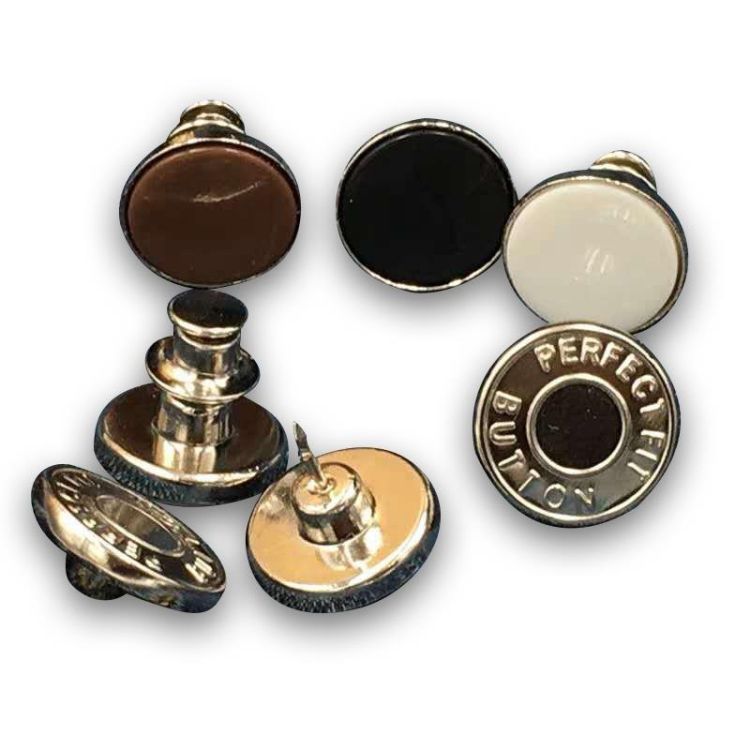 20 PCS Adjustable And Detachable Buttons, Colour: Style 30