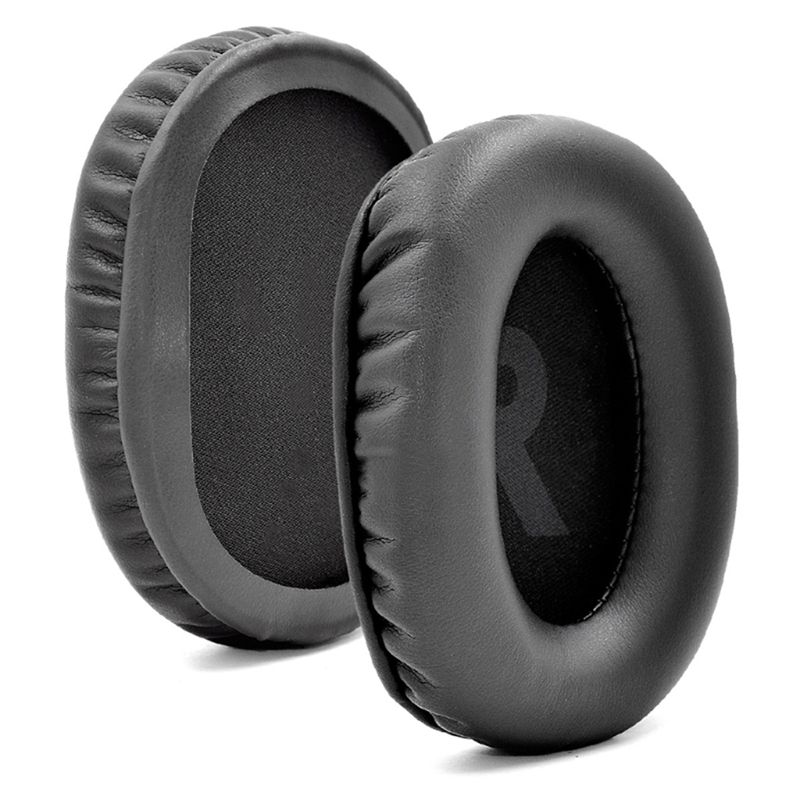 Replacement Earpads Cushion for Logitech G Pro X Headset Headphones Leather Earmuff Ear Cover Earcups Black PU)