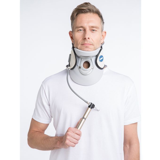 LEAMAI Inflatable Medical Neck Cervical Traction Device