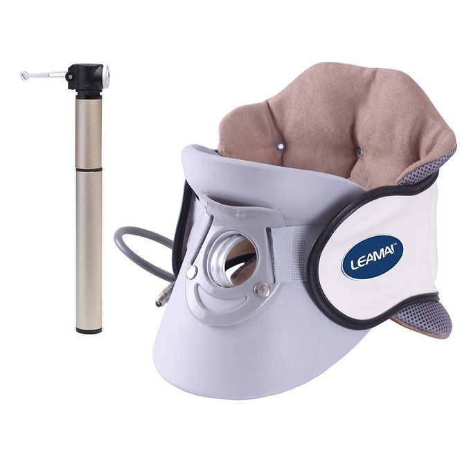 LEAMAI Inflatable Medical Neck Cervical Traction Device