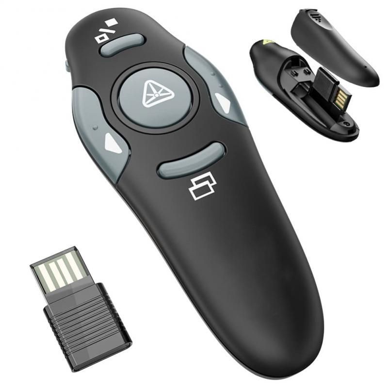 Rf Presenter Pen Page Turning 2.4ghz Remote Clicker Conference Usb Powerpoint Infrared Pen Control Flip Ppt Wireless Teaching
