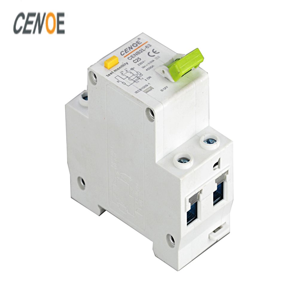 Zero Shipping High Quality Beautiful MCB Residual Current