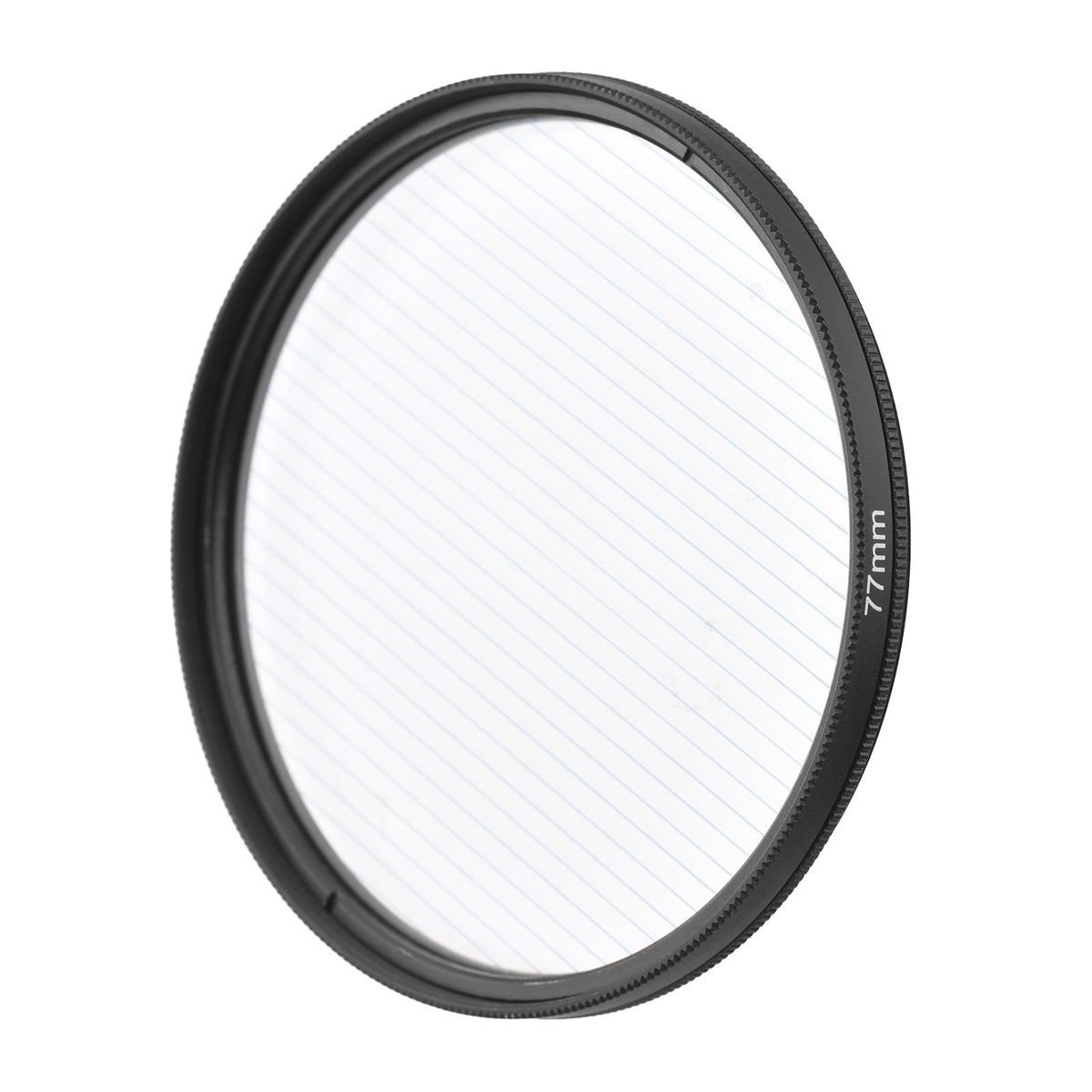77mm Blue Streak Lens Filter Special Effects Anamorphic Optical Glass Filter for DSLR Cameras